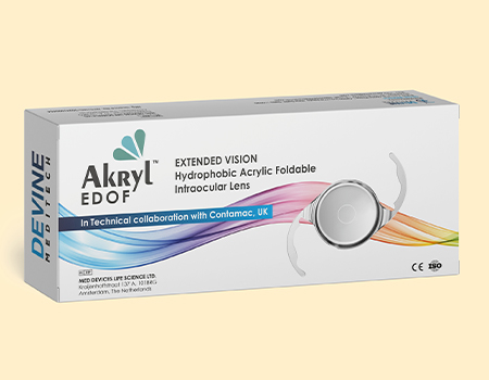 Extended Vision (EDOF) Hydrophobic Acrylic Foldable Intraocular Lens: A Breakthrough in Cataract Surgery and Vision Restoration